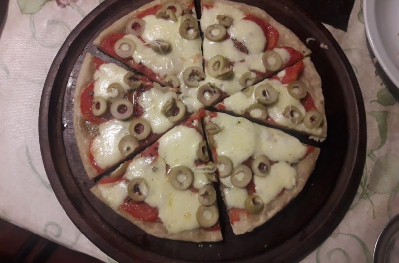 Pizza y fugazza