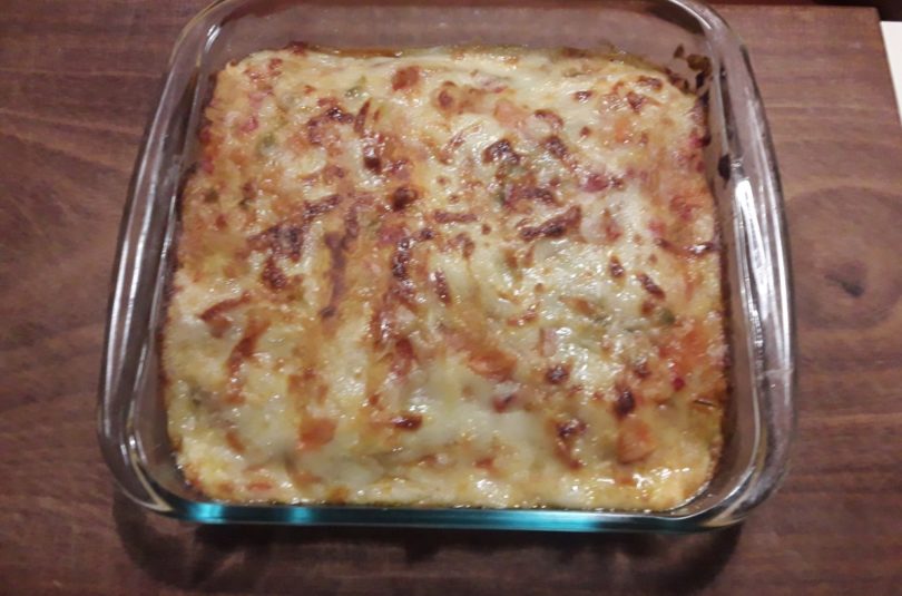 Canelones de espinaca